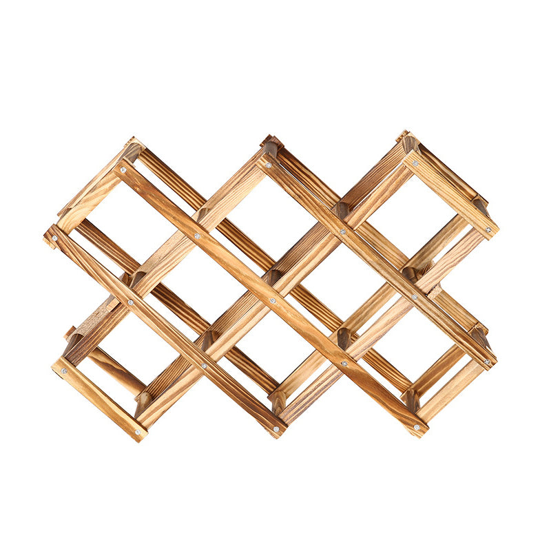 Solid Wood rack for bottles