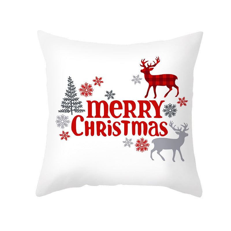 Cartoon Christmas Pillow Cover