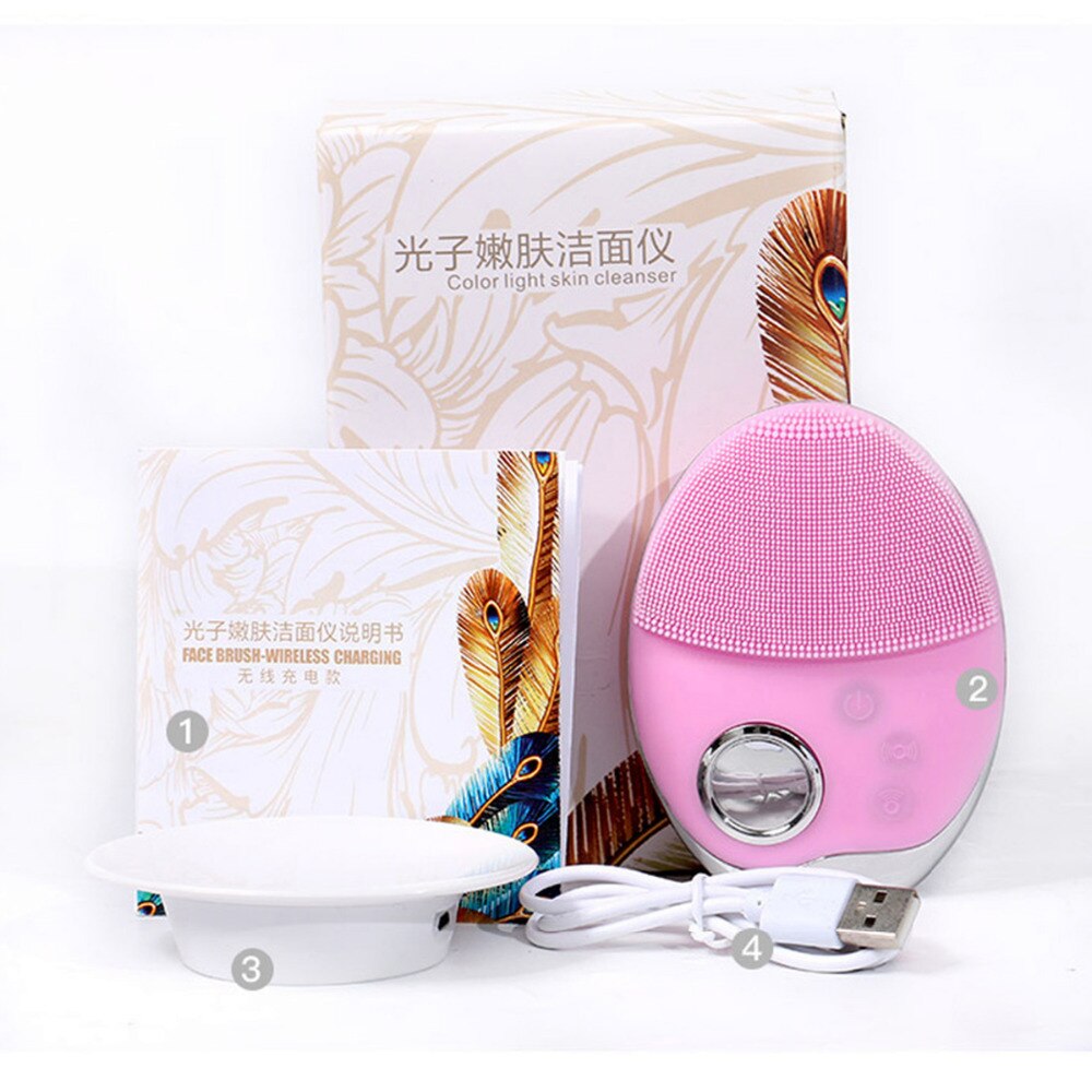 Silicone Vibration Facial Cleanser.