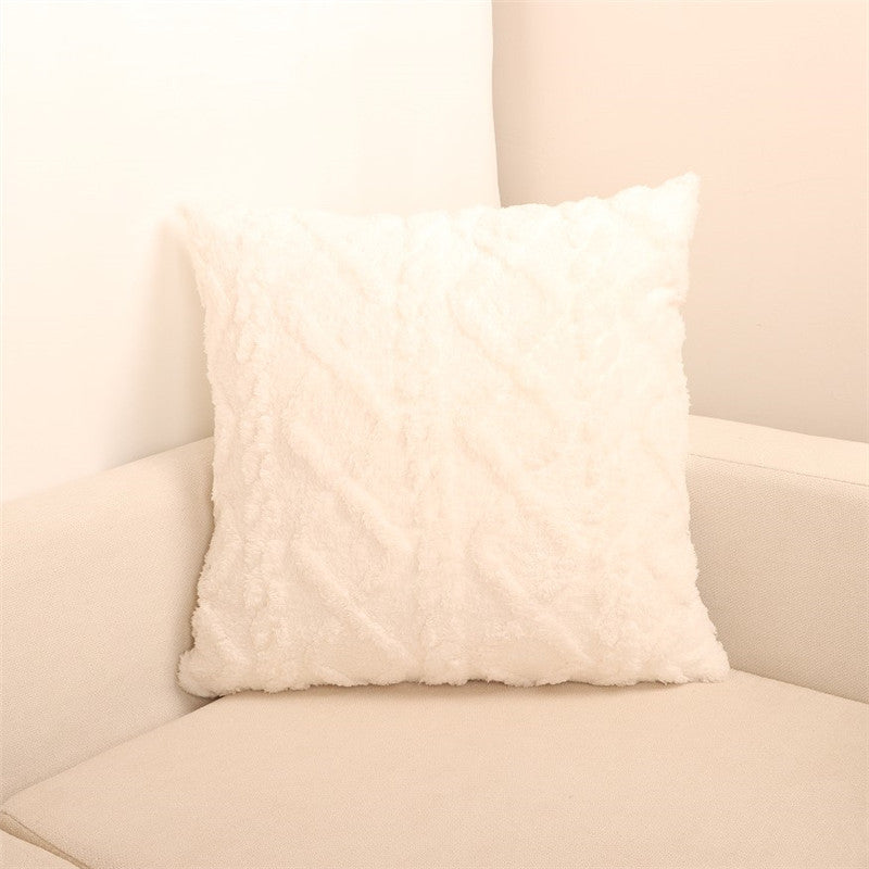 Plush Throw pillow case