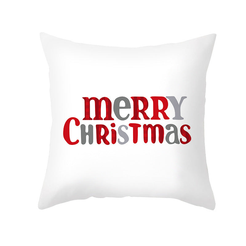 Cartoon Christmas Pillow Cover