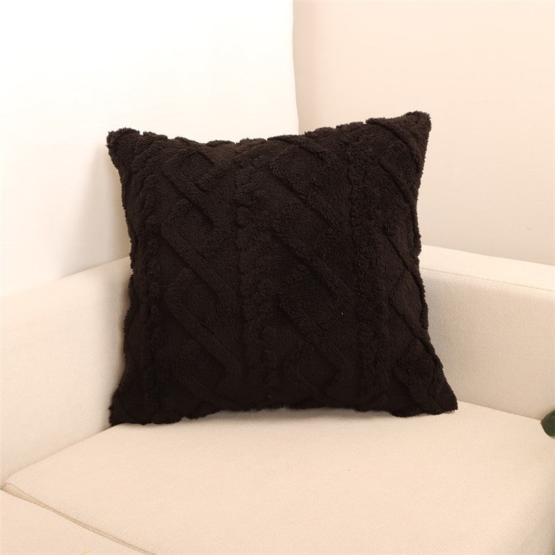 Plush Throw pillow case