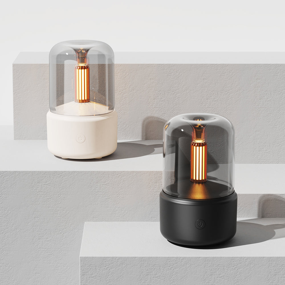 Creative Candle Light Aroma Diffuser USB Humidifier