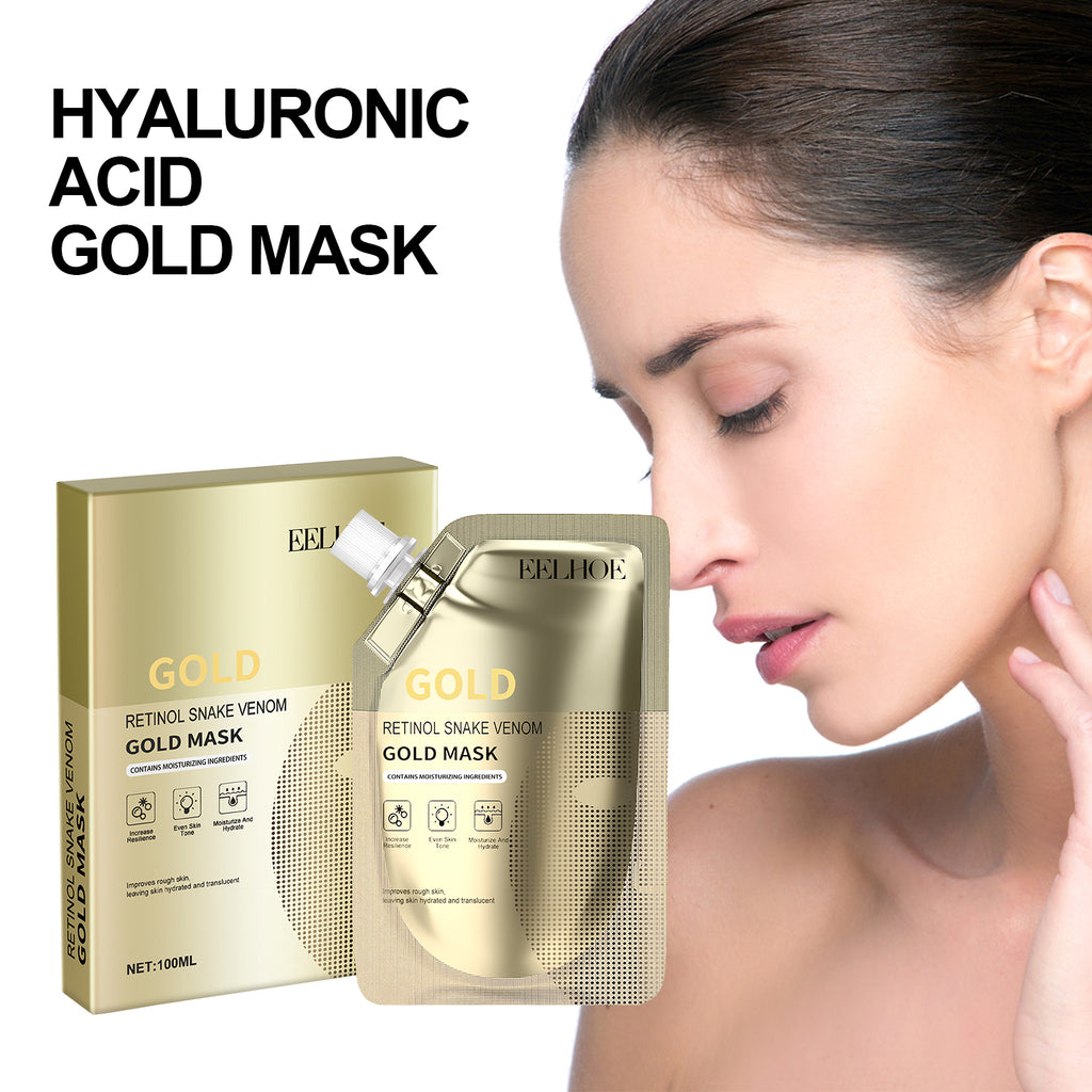 Retinol Snake Venom Gold Mask,.