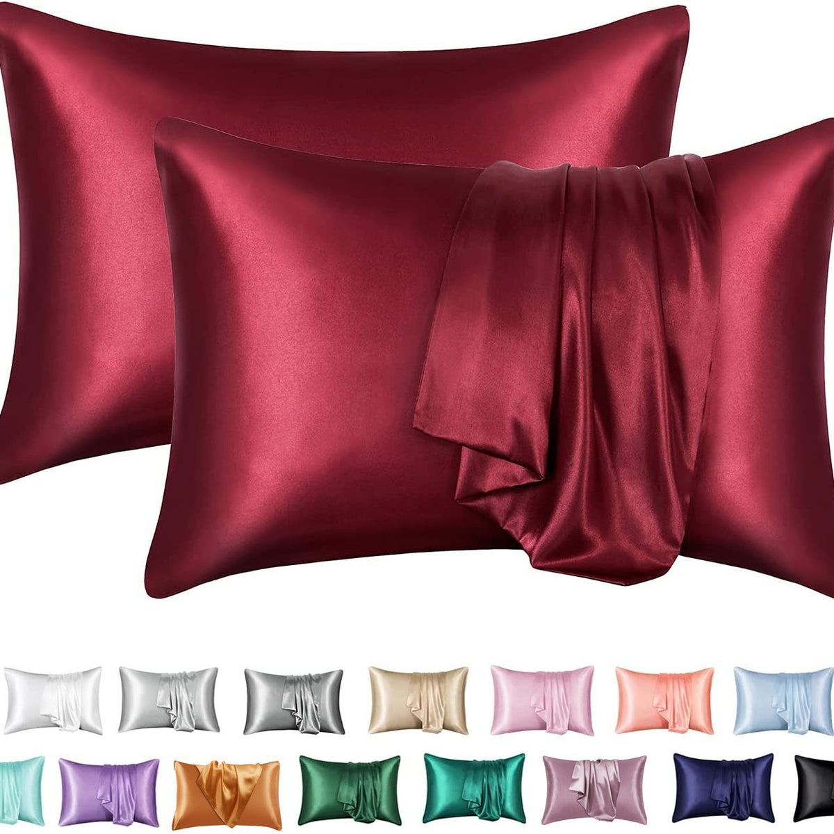 Satin pillowcase