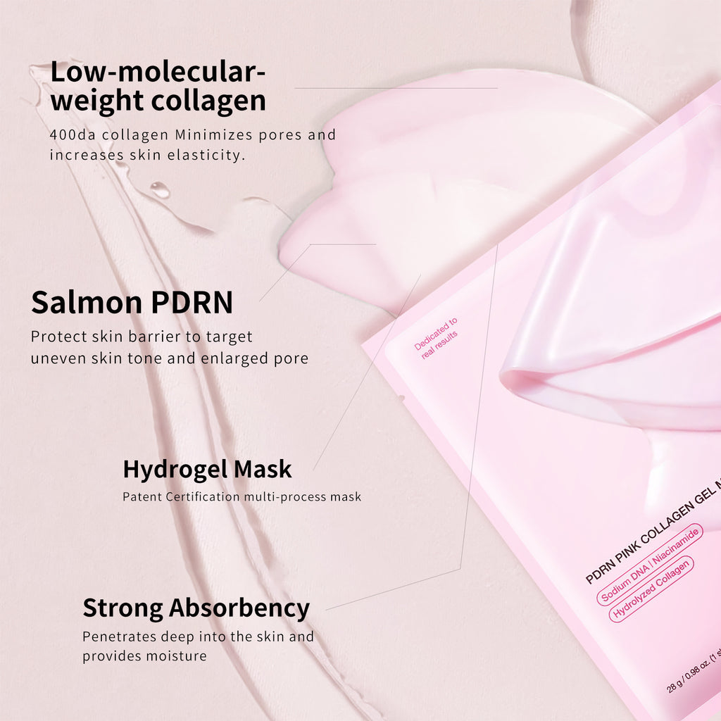 PDRN PINK COLLAGEN GEL MASK.