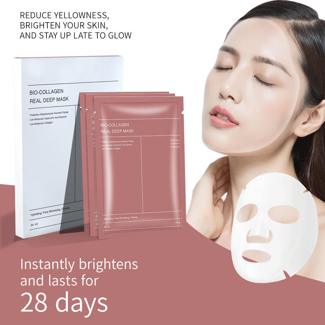 Bio-Collagen Real Mask Sheet Face Mask