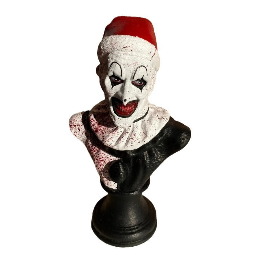 Creepy Clown Statue