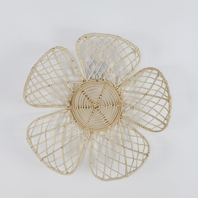 Woven Flower Wall Decoration