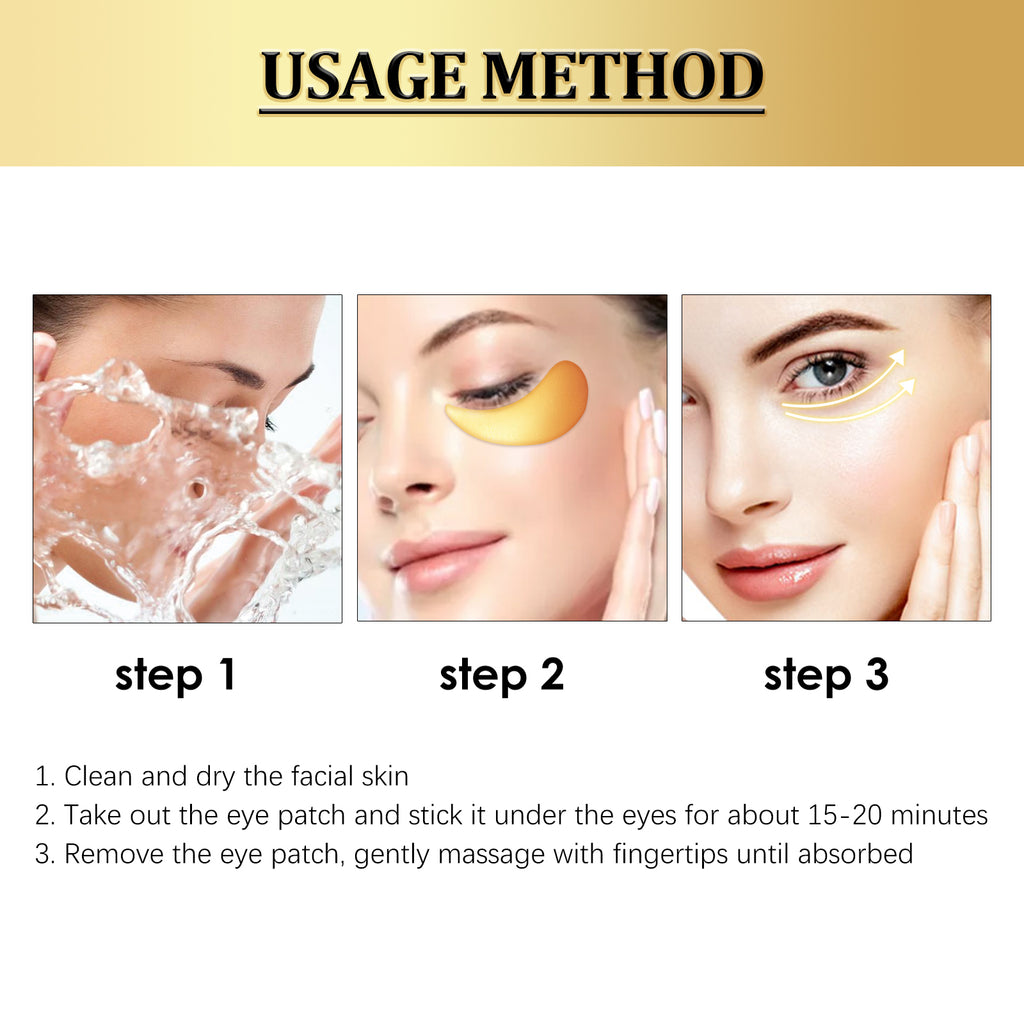Gold Snail Collagen Eye Mask.