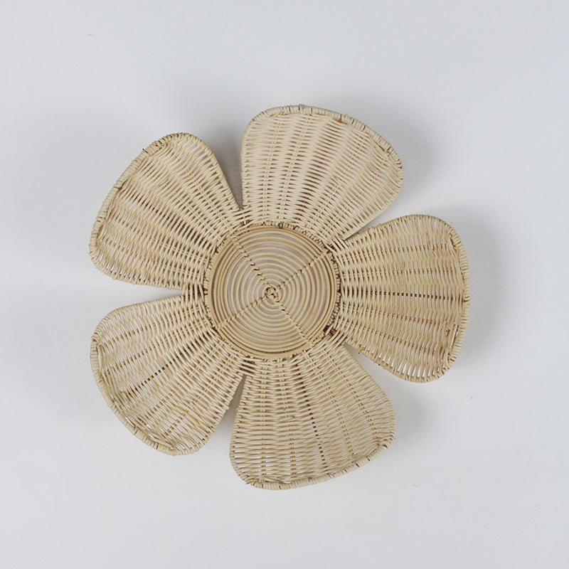 Woven Flower Wall Decoration
