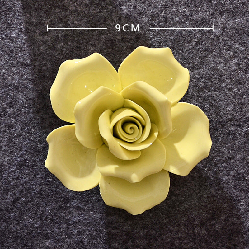 Ceramic 3D Wall Flowers