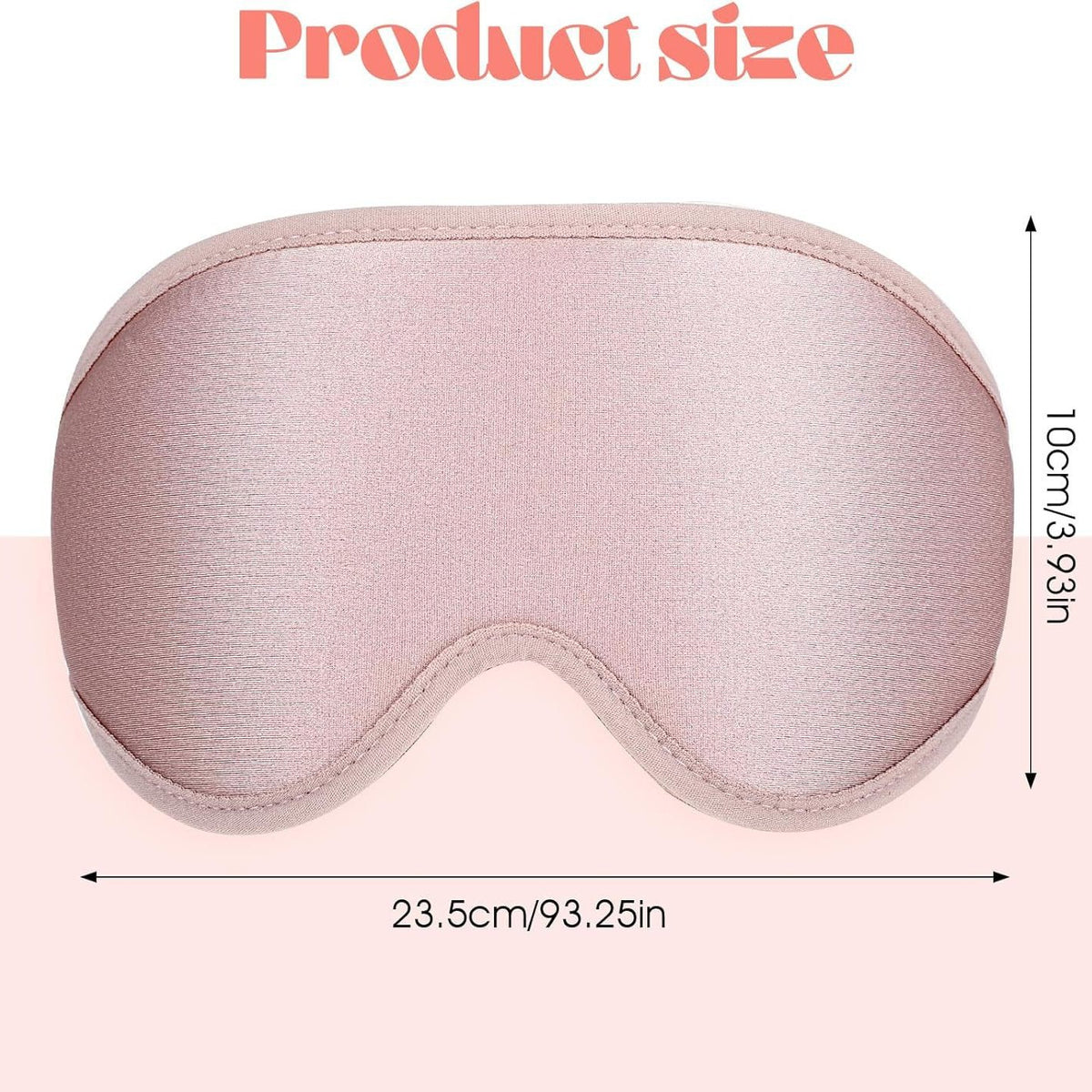 Blackout Satin eye mask