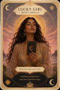 Lucky Girl Self-Care Oracle — tarot cards.