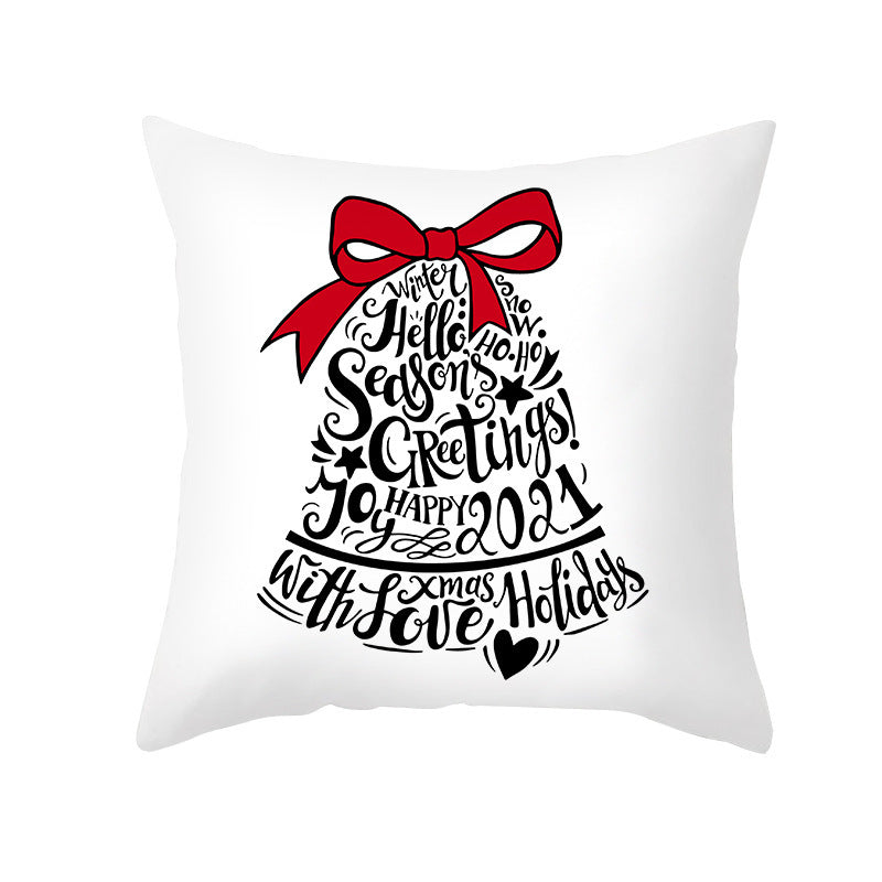 Cartoon Christmas Pillow Cover