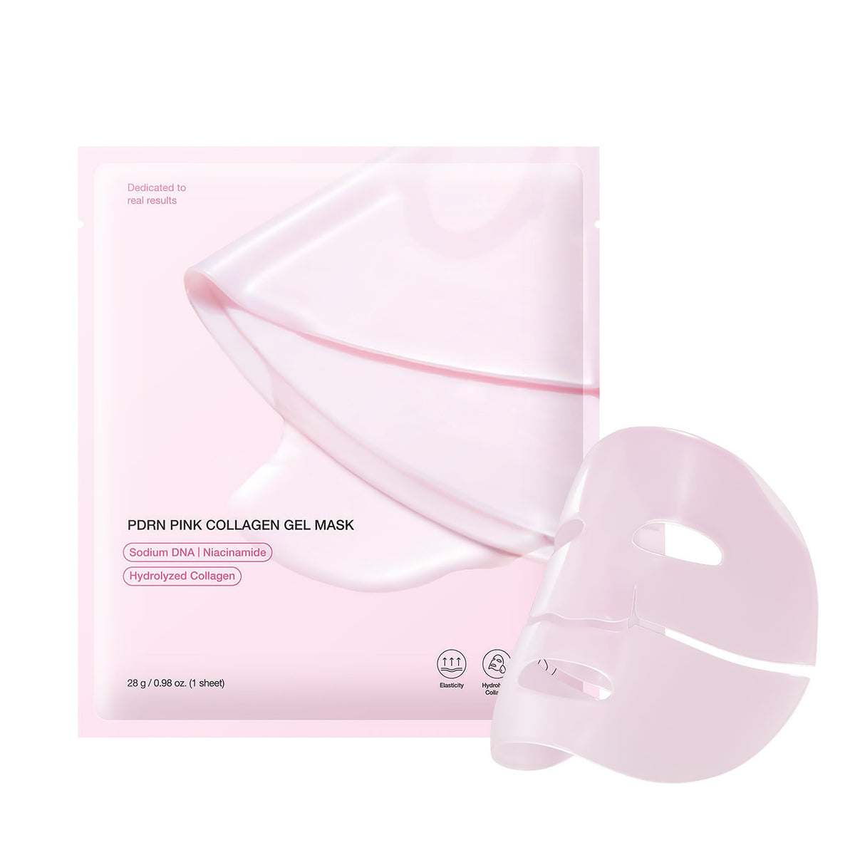 PDRN PINK COLLAGEN GEL MASK.