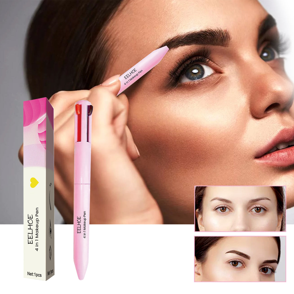 4 In 1 Makeup Pen, Eyeliner, Eyebrow . Lip Liner, Highlight