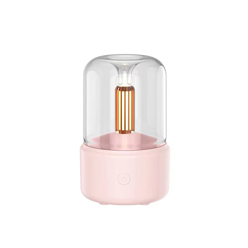 Creative Candle Light Aroma Diffuser USB Humidifier
