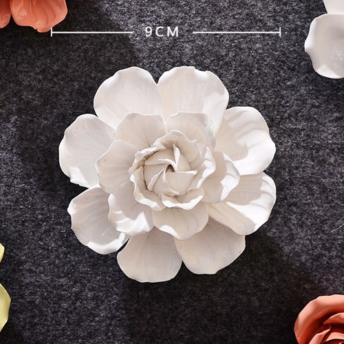 Ceramic 3D Wall Flowers