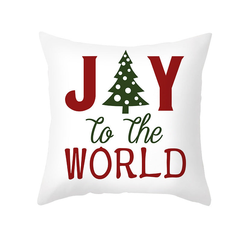 Cartoon Christmas Pillow Cover