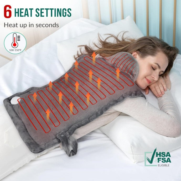 Electric Neck and Shoulder Heat Therapy Pad.