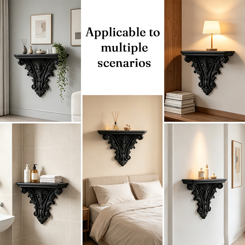 Gothic intricate Floating Shelf