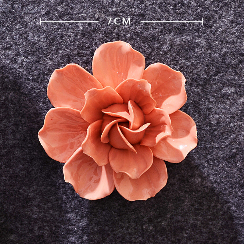Ceramic 3D Wall Flowers