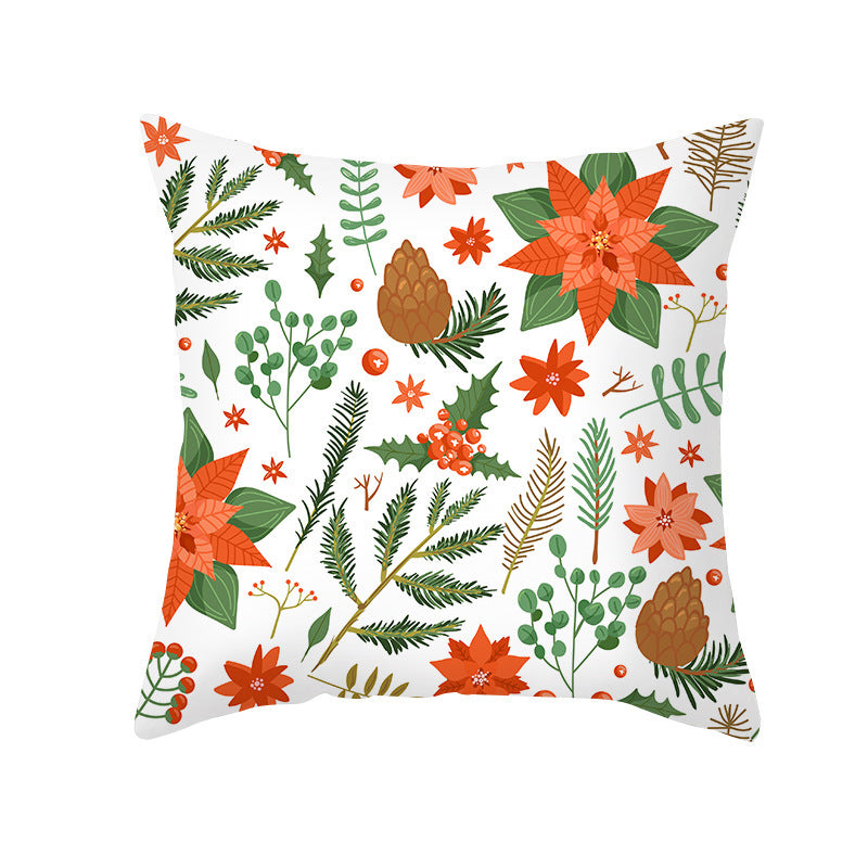 Cartoon Christmas Pillow Cover