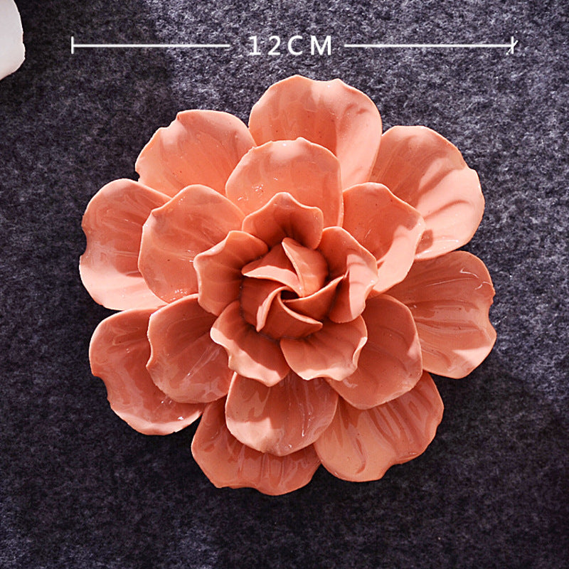 Ceramic 3D Wall Flowers