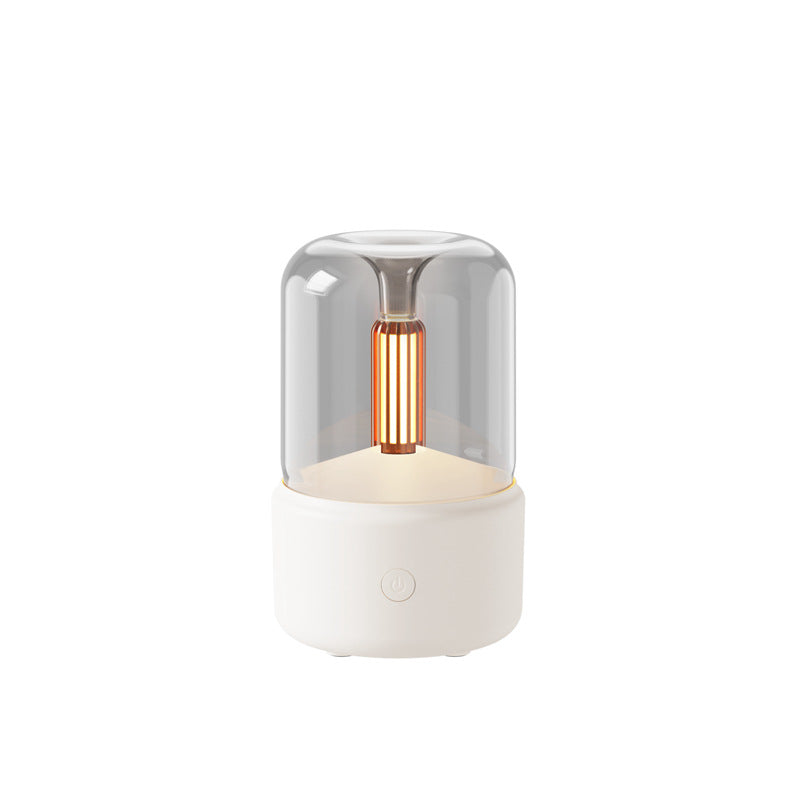Creative Candle Light Aroma Diffuser USB Humidifier