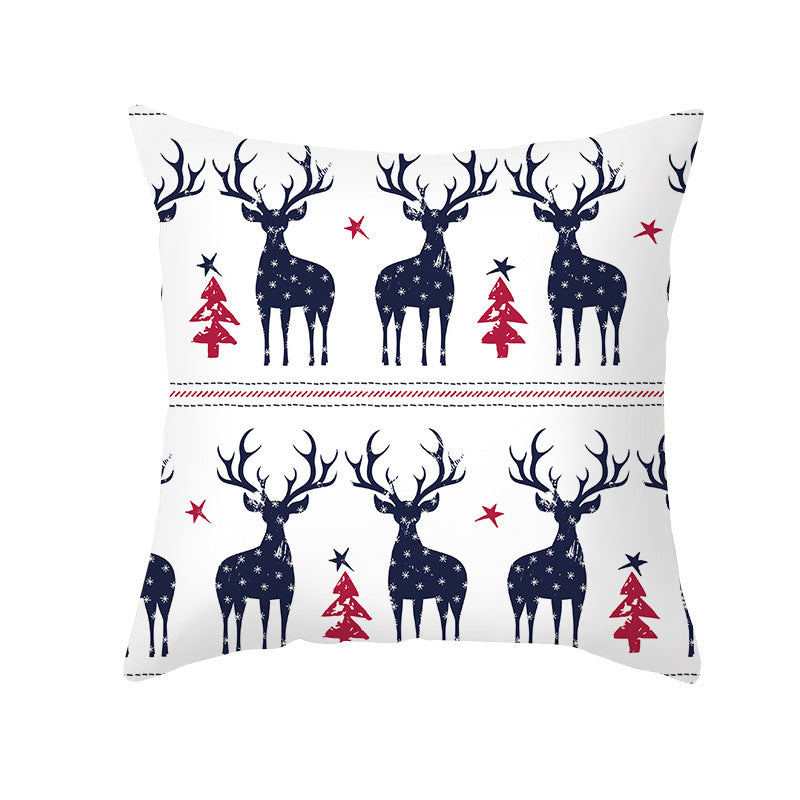 Cartoon Christmas Pillow Cover