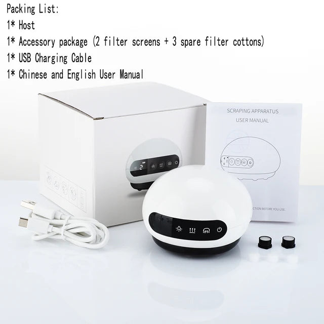 Intelligent Gua Sha, Cupping Contour Device.