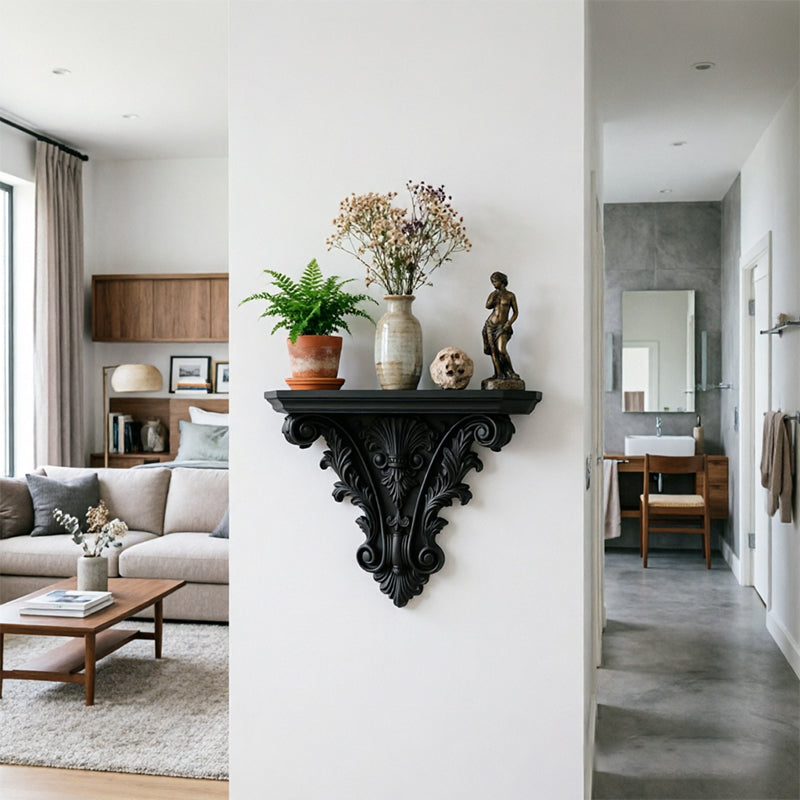 Gothic intricate Floating Shelf