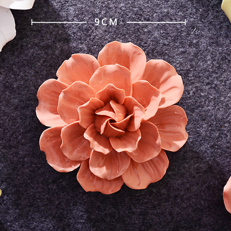 Ceramic 3D Wall Flowers