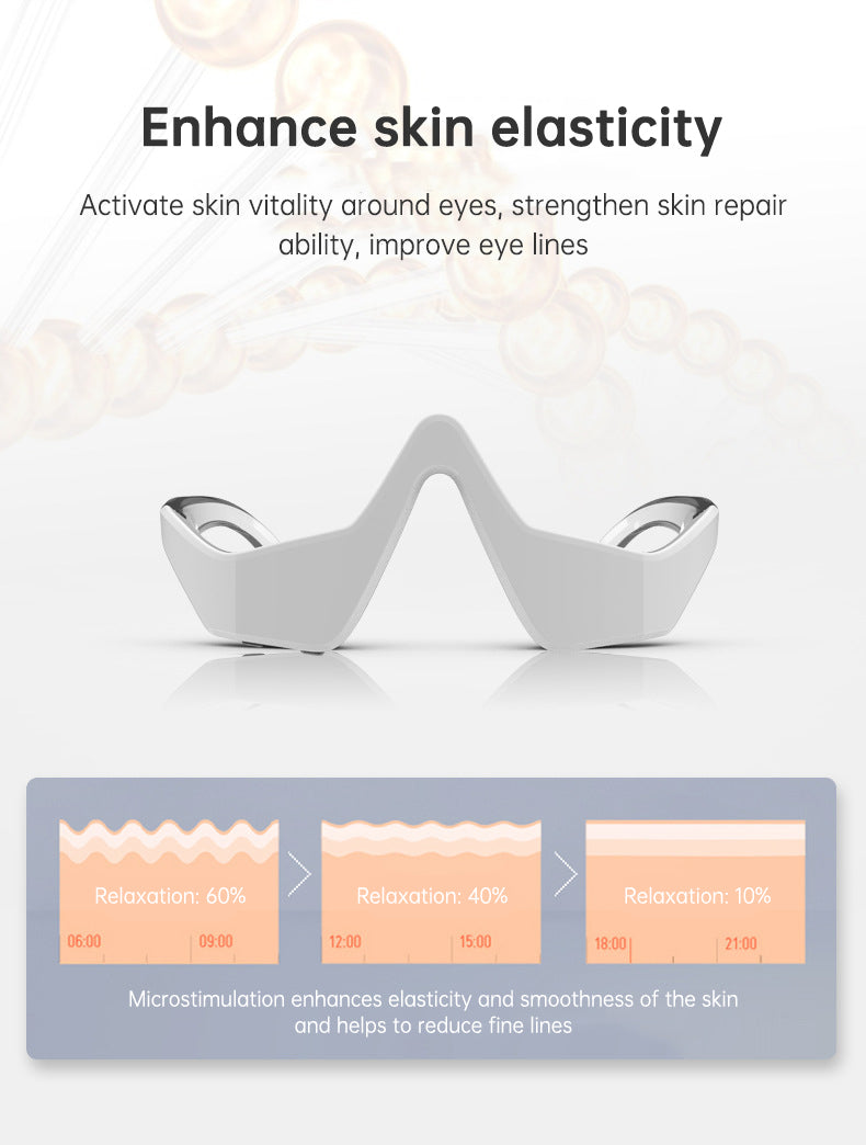 Led Red Light Micro-current Eye Massager.