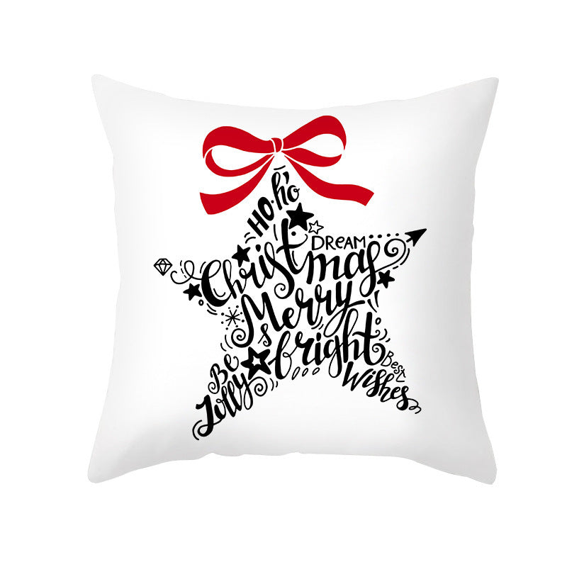 Cartoon Christmas Pillow Cover