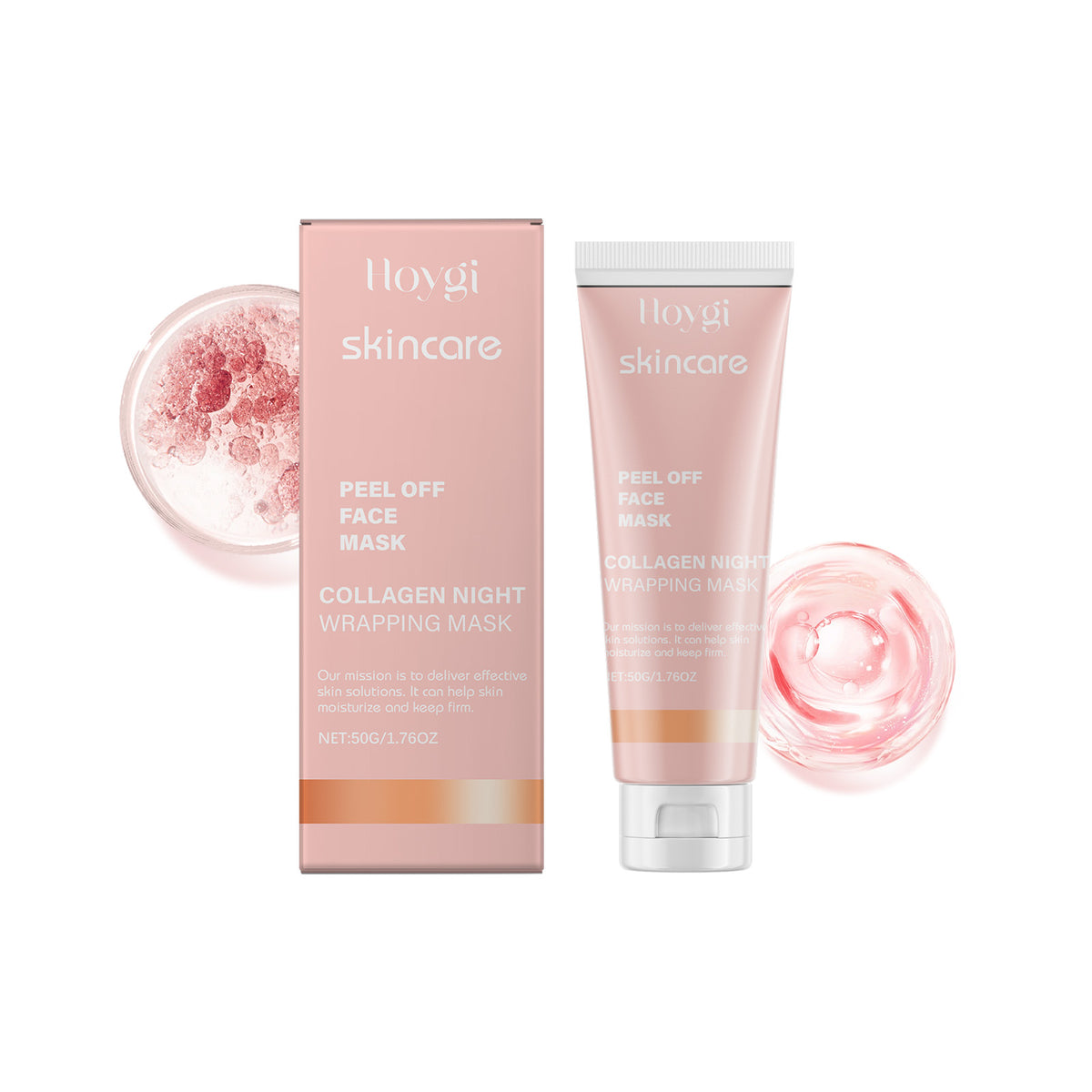 Collagen Mask Gentle Exfoliating, Hydrating, Nourishing And Firming Skin Mask