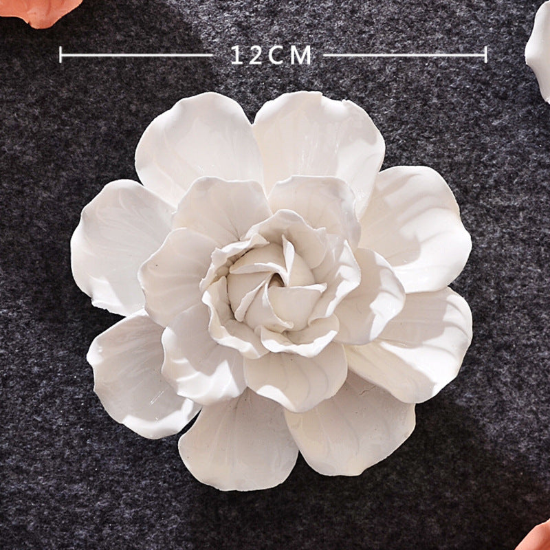 Ceramic 3D Wall Flowers
