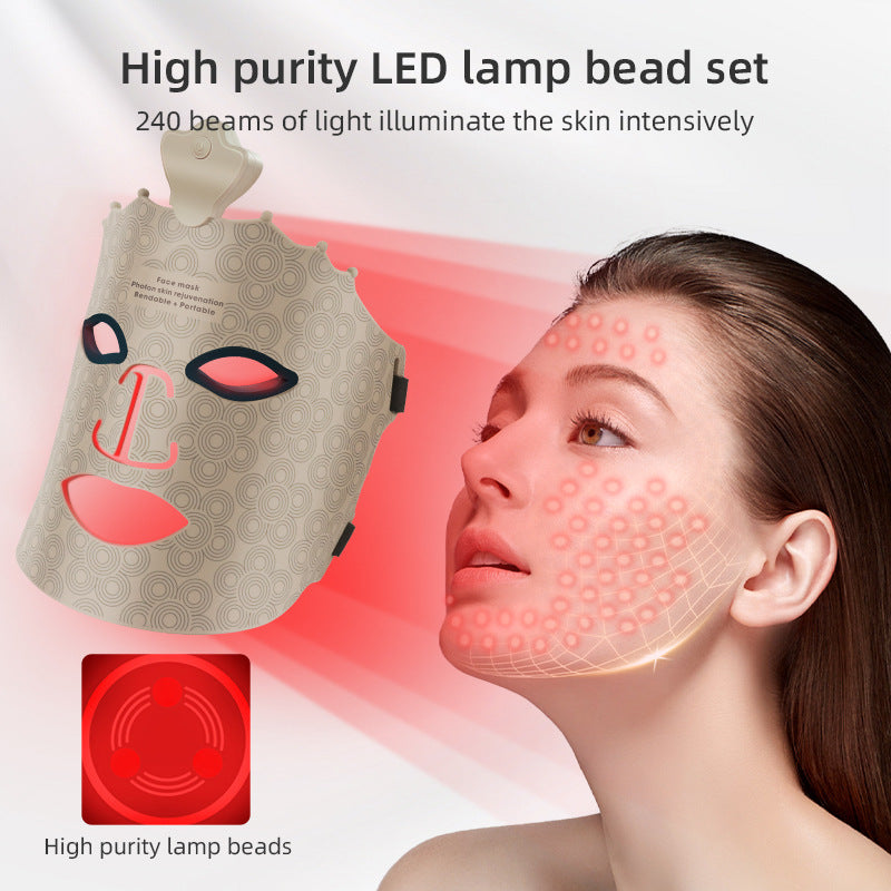 Red Light LED  Facial Mask.