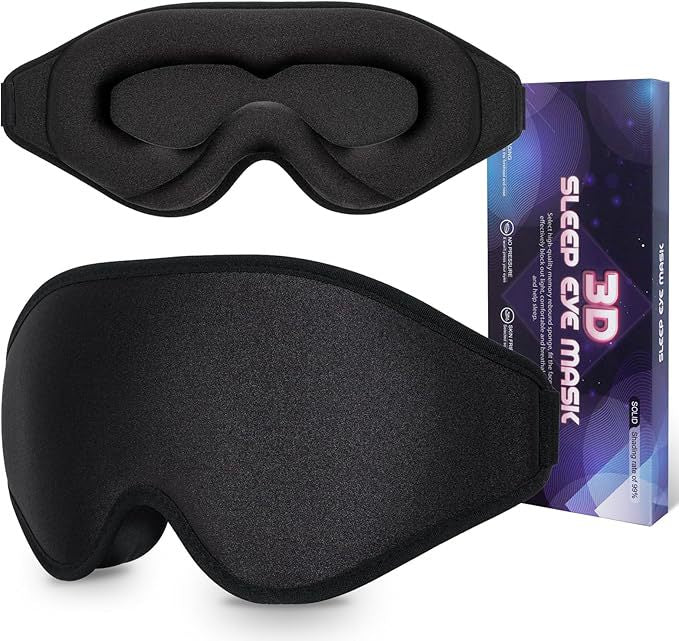 Blackout Satin eye mask