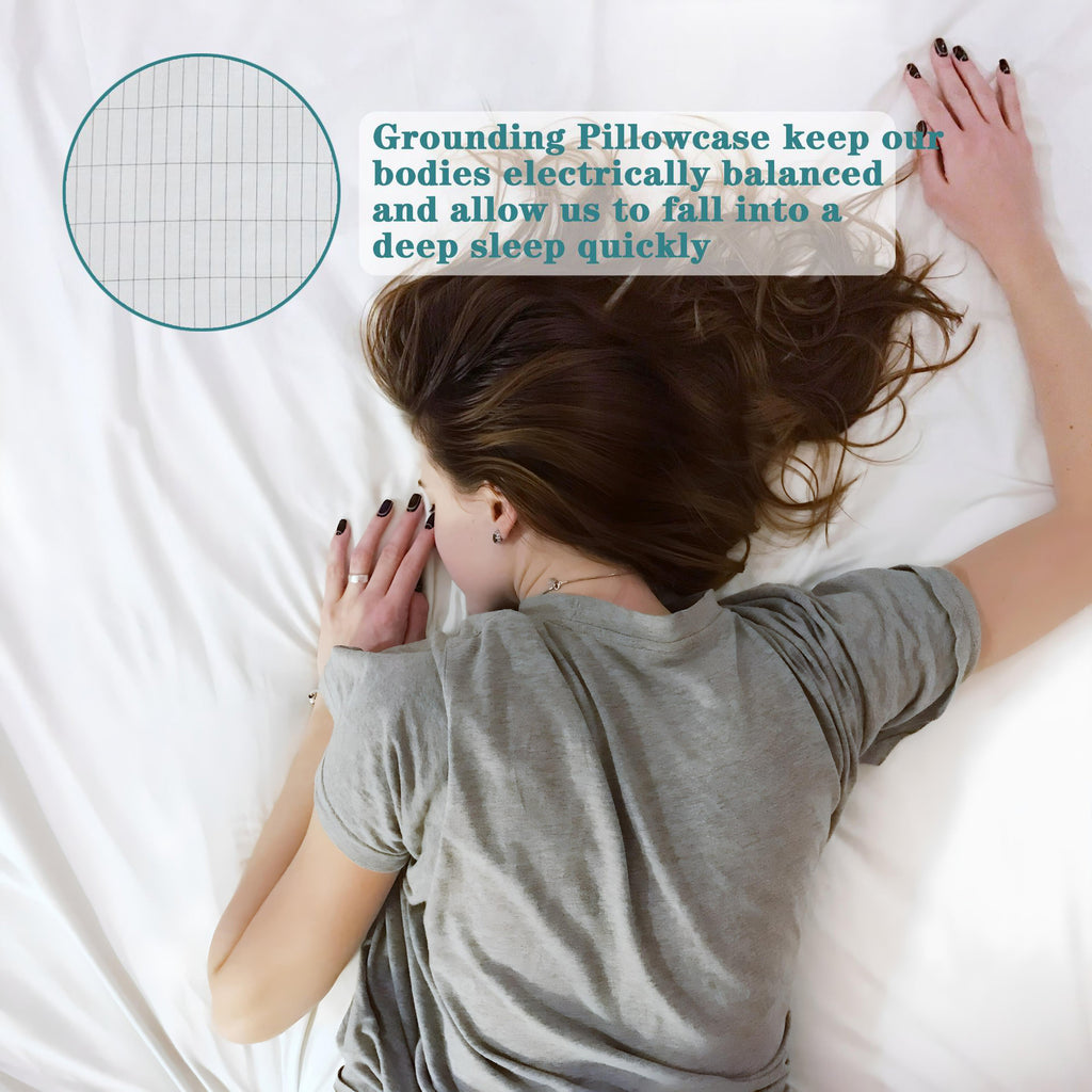 Earthing Ground Cotton Pillowcase