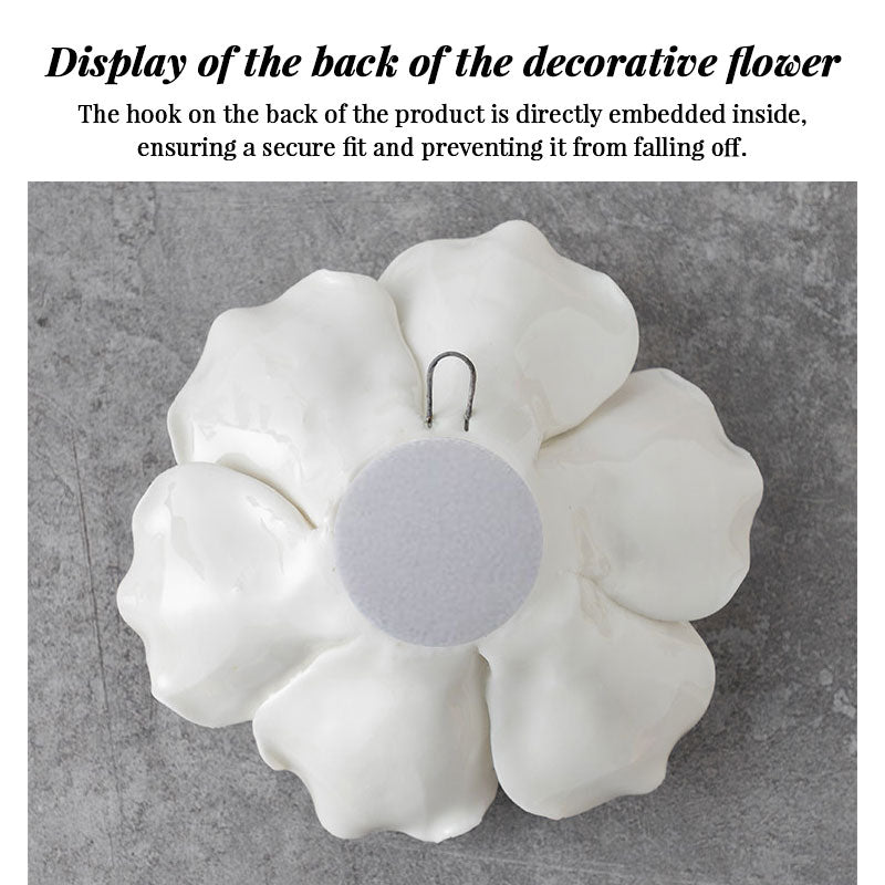 Ceramic 3D Wall Flowers