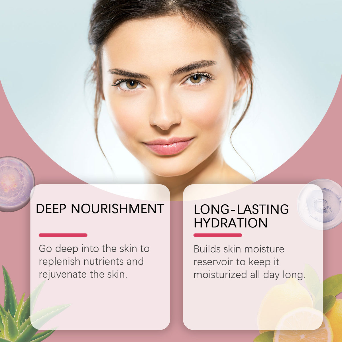 Hyaluronic Acid - Collagen Facial Mask