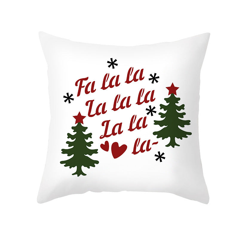 Cartoon Christmas Pillow Cover