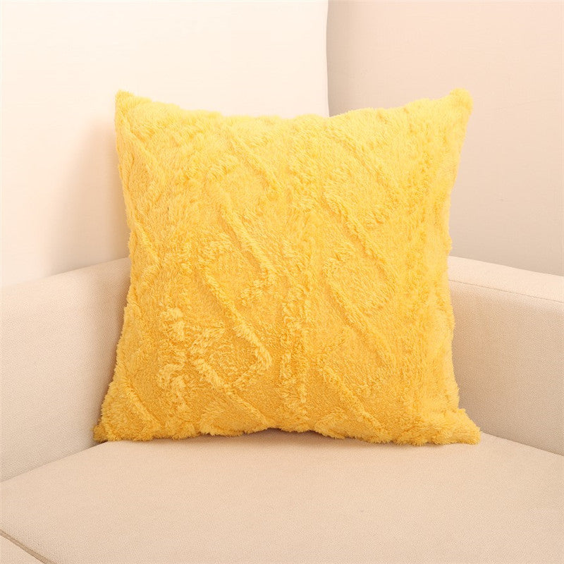 Plush Throw pillow case