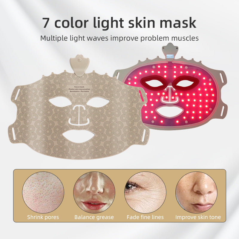 Red Light LED  Facial Mask.