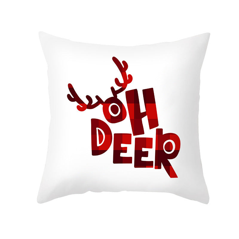 Cartoon Christmas Pillow Cover