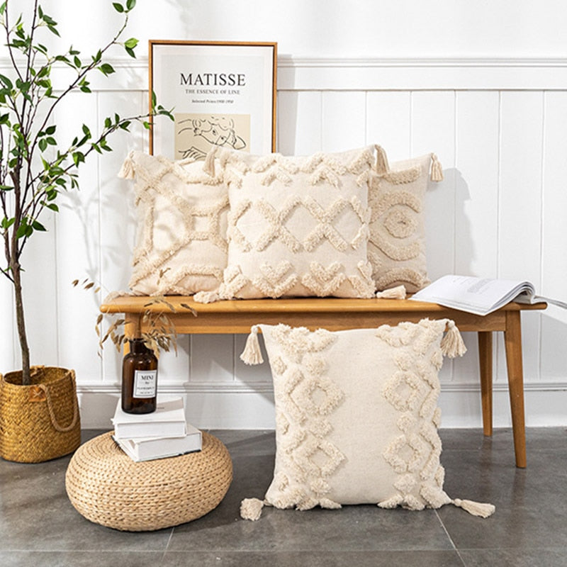 Boho style Pillow Cover45x45cm