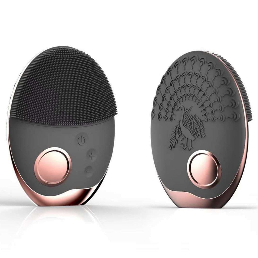 Silicone Vibration Facial Cleanser.
