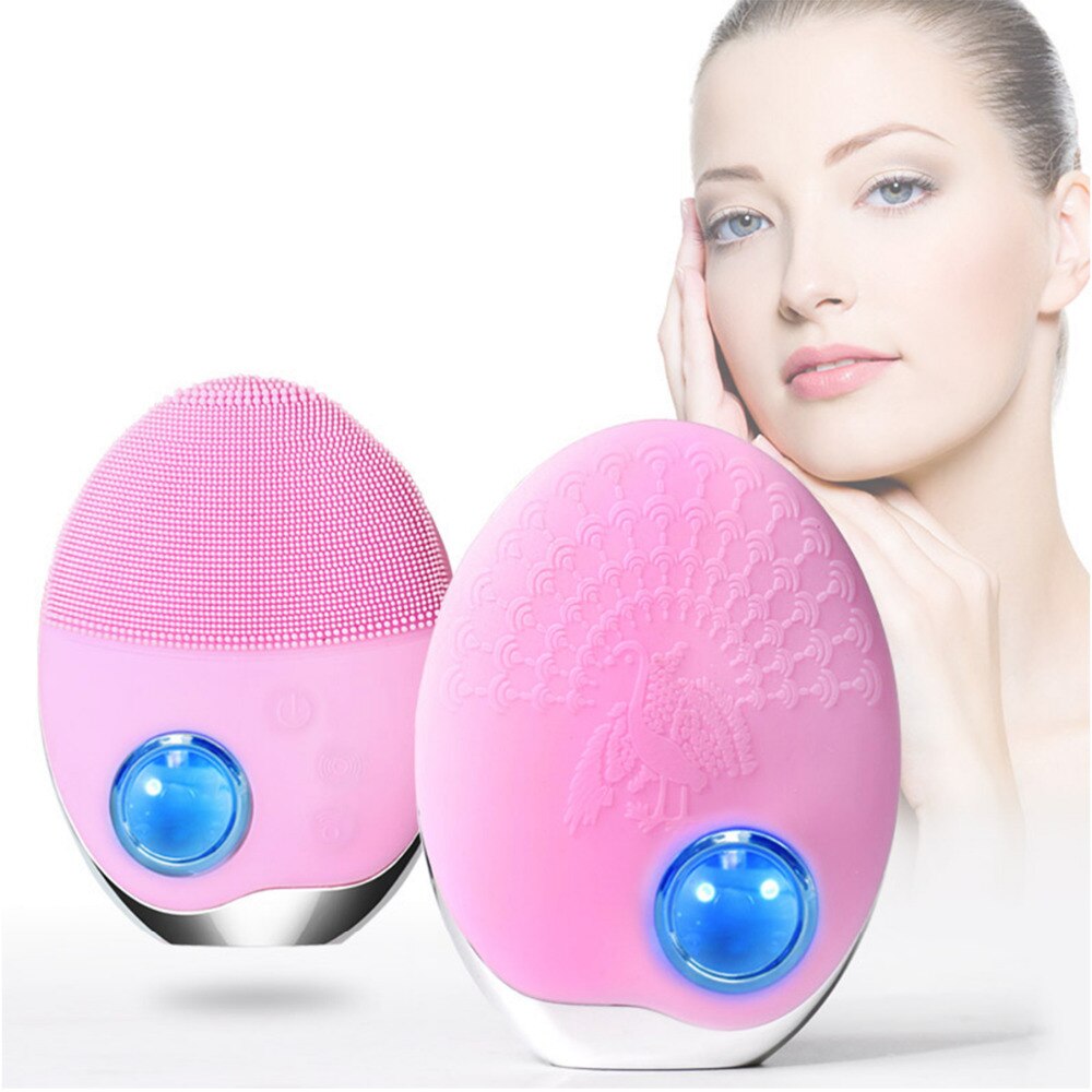 Silicone Vibration Facial Cleanser.